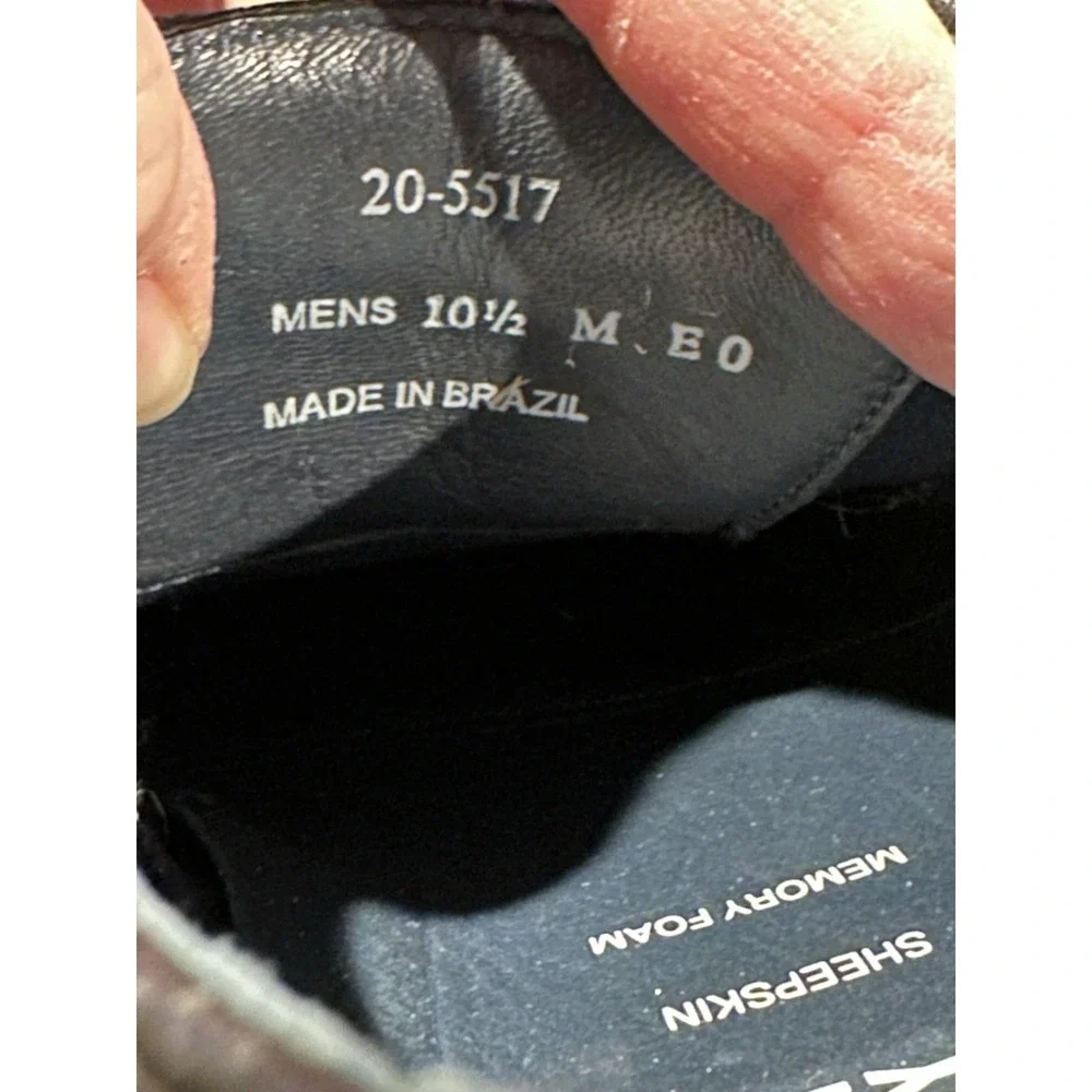 Johnston & Murphy XC Flex Comrad Plain Toe Bpack 10.5 Sheepskin Leather‎ Shoes